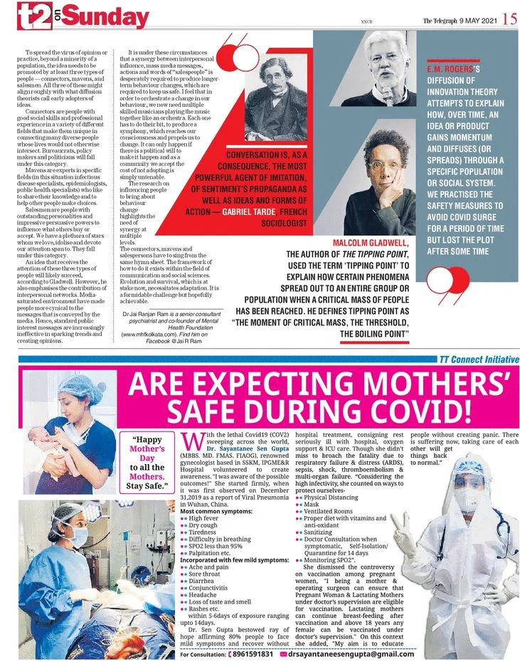 On Mother’s Day Dr. Sayantanee Sen Gupta shared tips for pregnant and new mothers during Covid-19