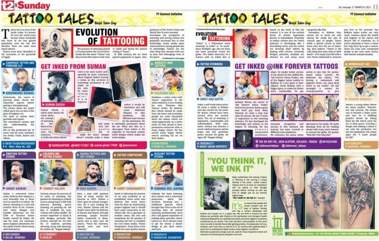 World Tattoo Day has been celebrated by T2 in collaboration with We Make Us.