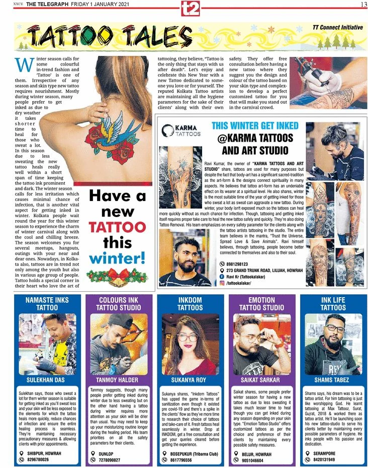 Tattoo Tales has come up again with another episode at T2 in collaboration with We Make Us.