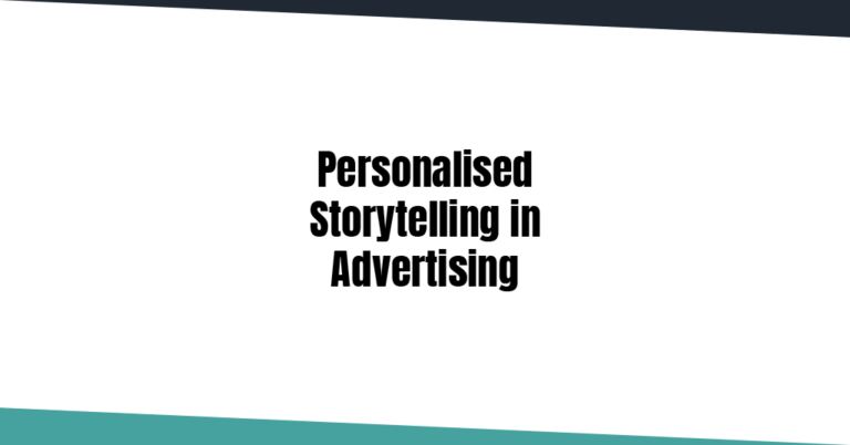 Personalized Storytelling In Newspaper Advertising