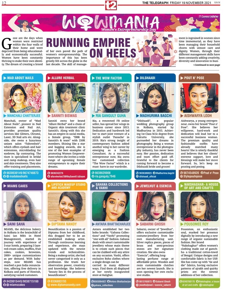 Observance-Day-The-Telegraph-t2-TT-Connect-Initiative-Wow-Mania-Women's-Entrepreneurship-Day-19112021-P1