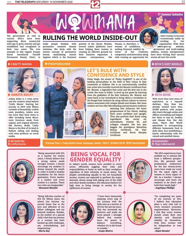 Wowmania in collaboration with t2 the Telegraph Kolkata